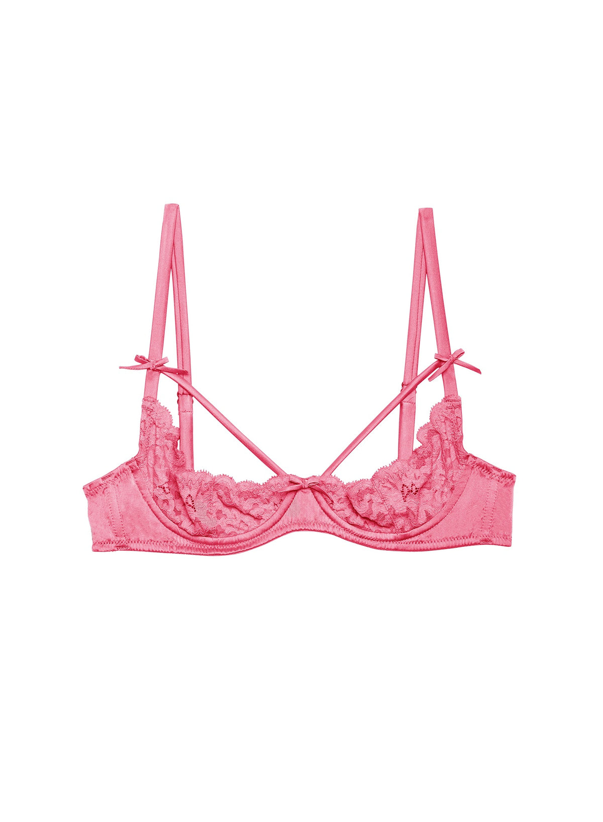 Pink Cadillac Charlotte Peekaboo Bra - Fleur du Mal