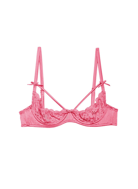 Pink Cadillac Charlotte Peekaboo Bra - Fleur du Mal