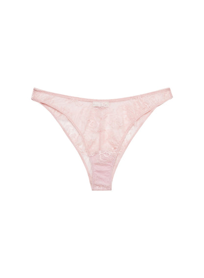 Peach Blossom Bouquet Lace Cheeky - Fleur du Mal