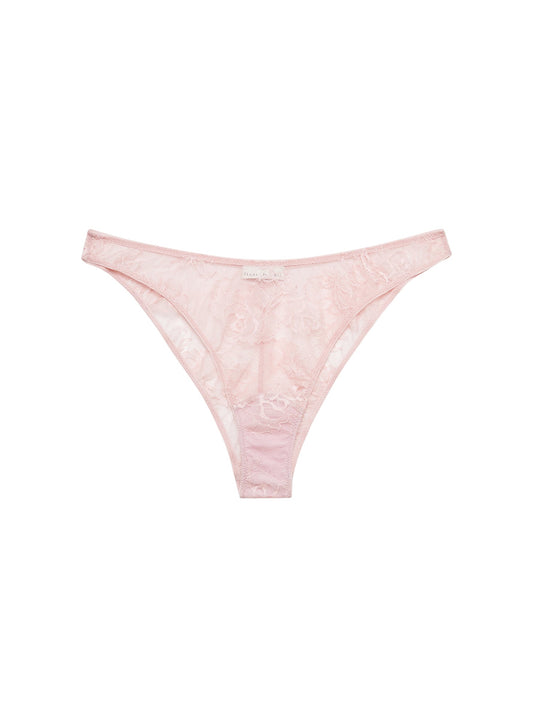 Peach Blossom Bouquet Lace Cheeky - Fleur du Mal