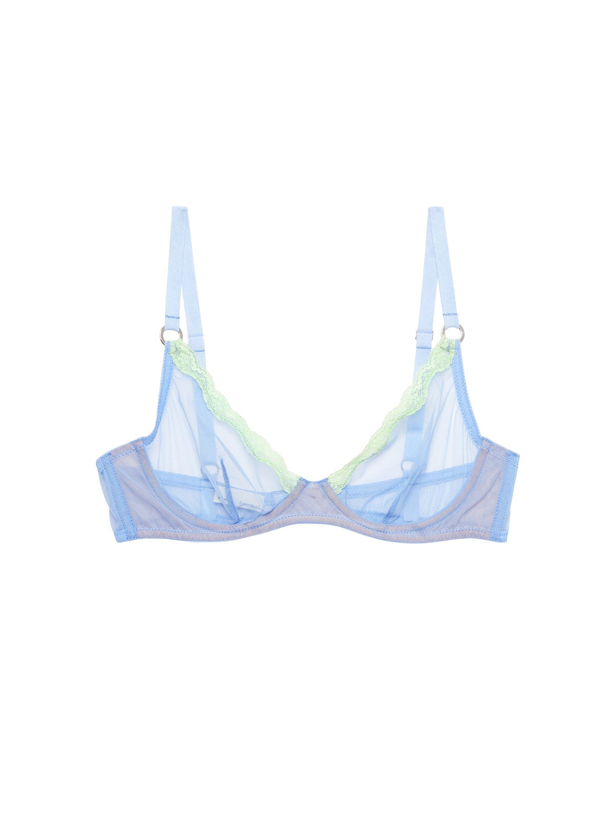 Daydream Sheer Tulle Demi Bra - Fleur du Mal