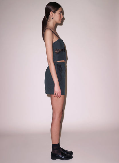 Nylon Mini Skirt - Fleur du Mal