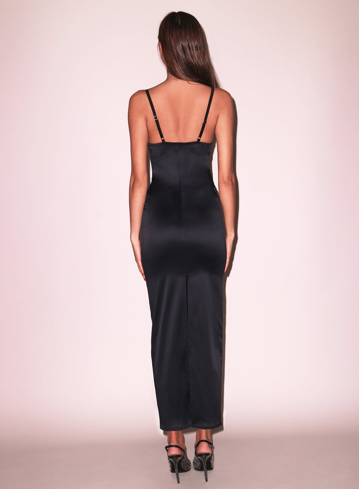 Black Seduce-U Plunge Dress - Fleur du Mal